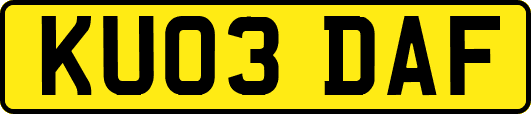 KU03DAF