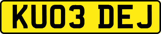 KU03DEJ