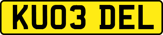 KU03DEL