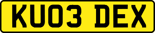 KU03DEX