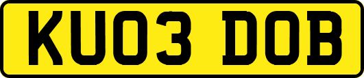 KU03DOB