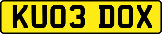 KU03DOX