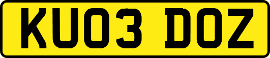 KU03DOZ
