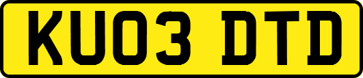KU03DTD