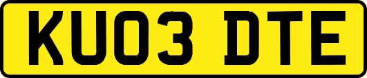 KU03DTE