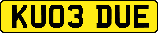 KU03DUE