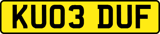 KU03DUF