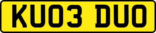 KU03DUO