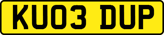 KU03DUP