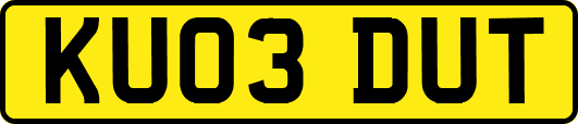 KU03DUT