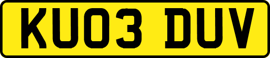 KU03DUV
