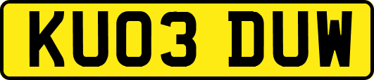 KU03DUW