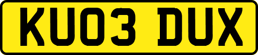 KU03DUX
