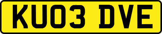 KU03DVE