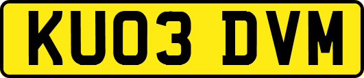 KU03DVM