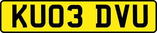 KU03DVU