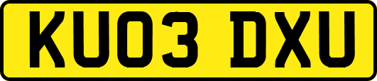 KU03DXU