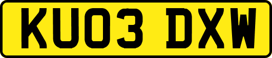 KU03DXW