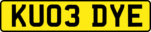 KU03DYE