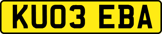 KU03EBA