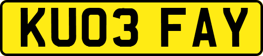 KU03FAY