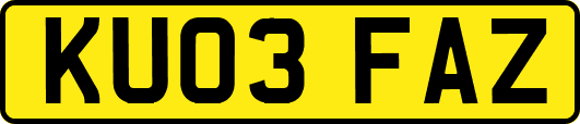 KU03FAZ