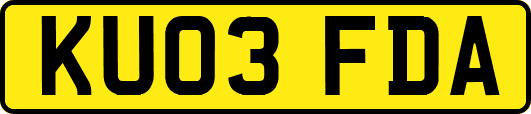 KU03FDA