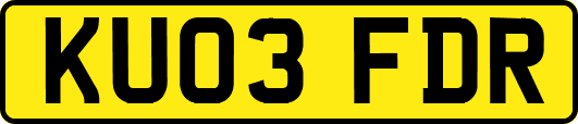 KU03FDR