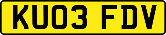 KU03FDV