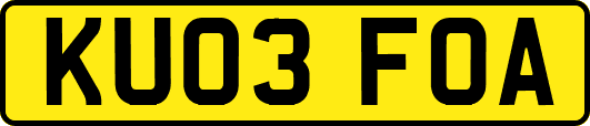 KU03FOA