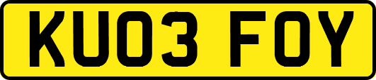 KU03FOY