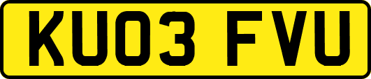 KU03FVU