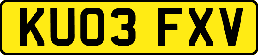 KU03FXV