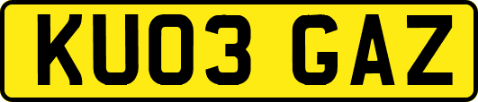 KU03GAZ