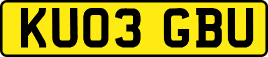 KU03GBU