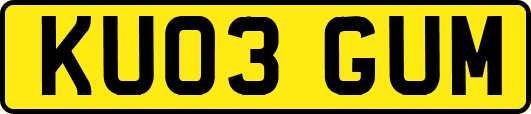 KU03GUM