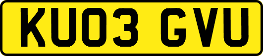KU03GVU