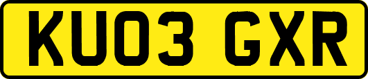 KU03GXR