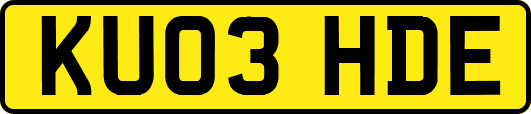 KU03HDE