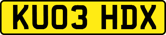 KU03HDX