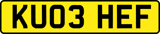 KU03HEF