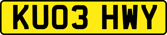 KU03HWY
