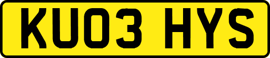 KU03HYS