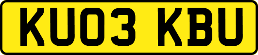 KU03KBU
