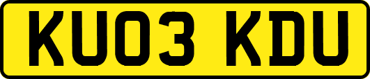 KU03KDU