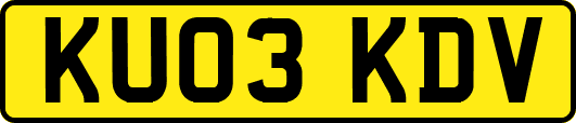 KU03KDV