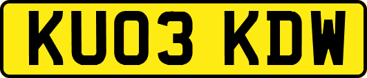 KU03KDW