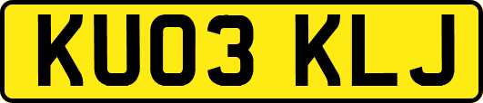KU03KLJ
