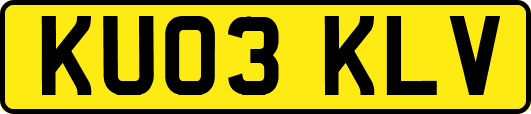 KU03KLV