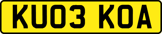 KU03KOA